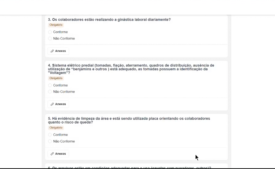 Aplicativo que permite vistorias e auditorias dos ambientes laborais e ajudam com a nova NR1